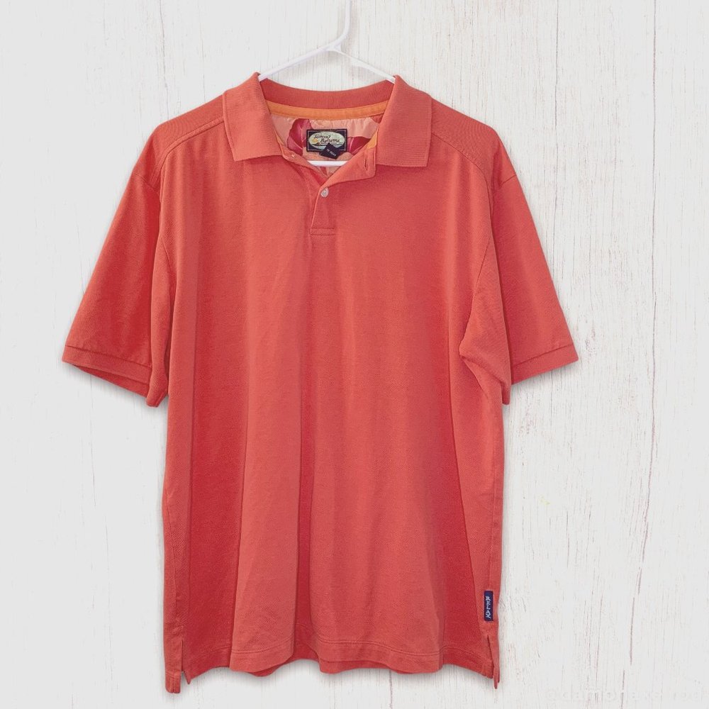 Tommy Bahama | Men's Button Down Polo Shirt, M
